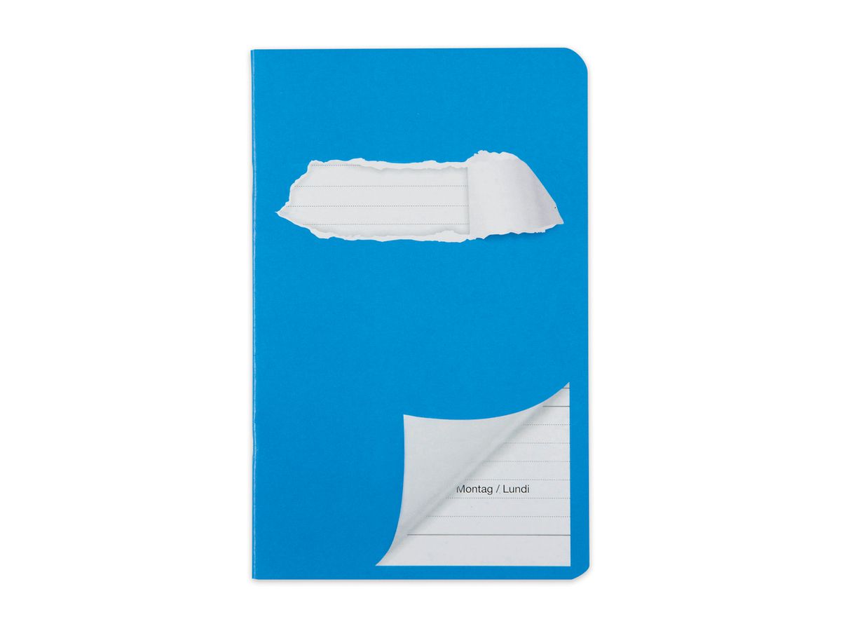 ELCO Cahier 11x17,5cm 73079.39 devoirs bleu (7610425267006)