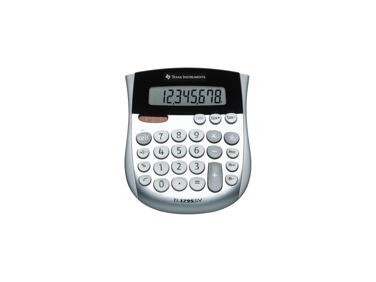 TEXAS INSTRUMENTS Grundrechner TI-1795 SV 8-stellig (3243480010085)