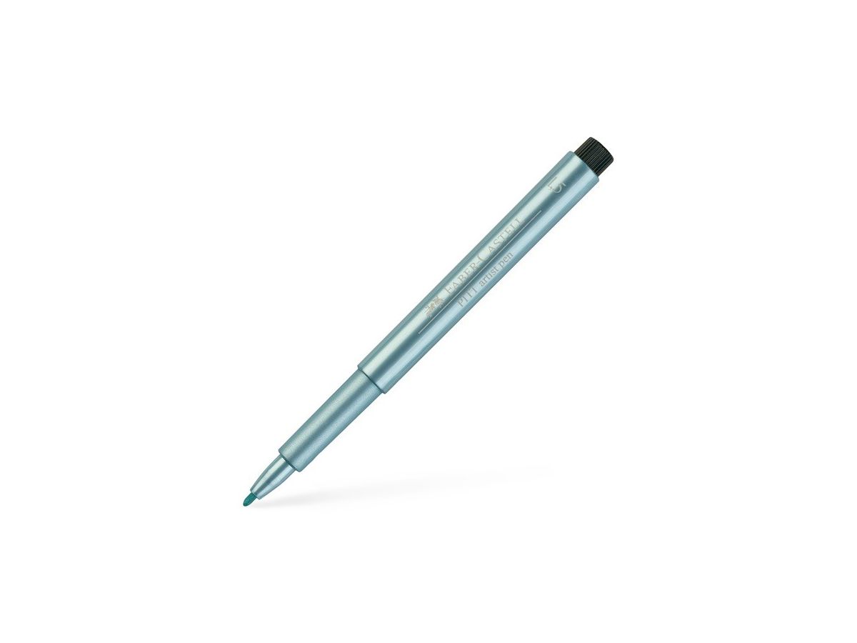 FABER-CASTELL Pitt Artist Pen 1,5mm 167392 blau-metallic (4005401673927)