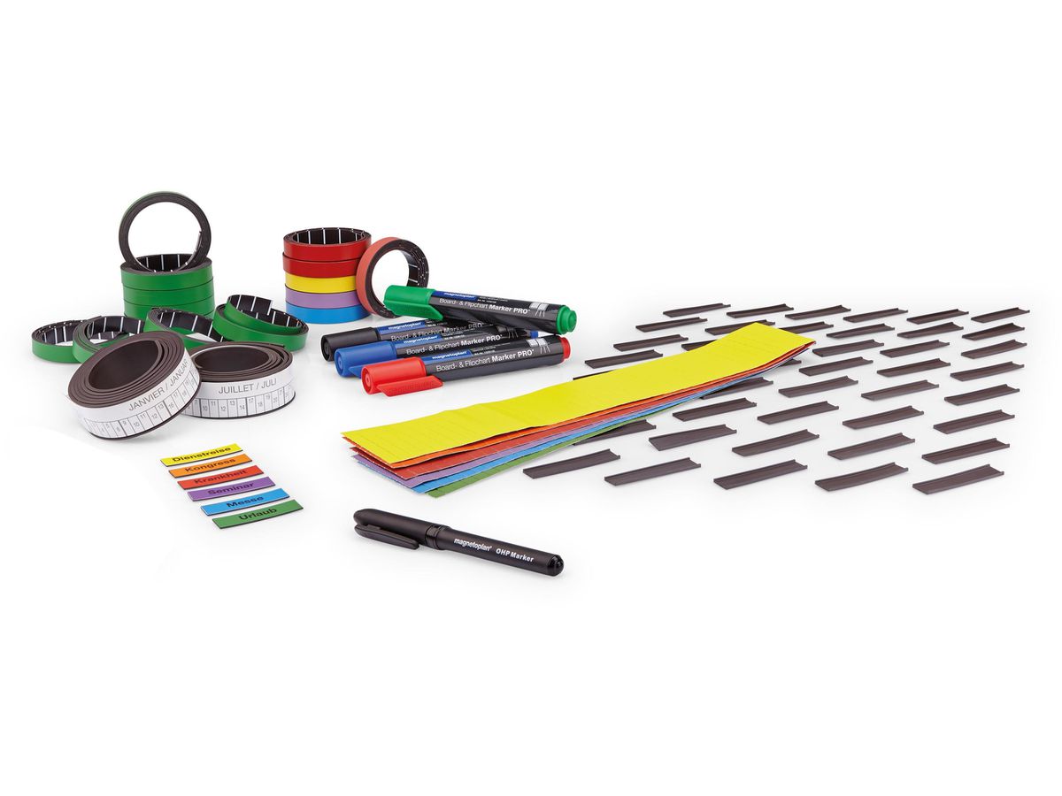 MAGNETOPLAN Planer p. Vacanze/Attività 3703055 5 giorn. 80 col. 1500x1000mm (4013695012261)