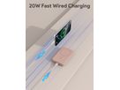 AUKEY MagFusion 10000mAh PB-MS04 PI Powerbank Wireless Pink (0689323789160)
