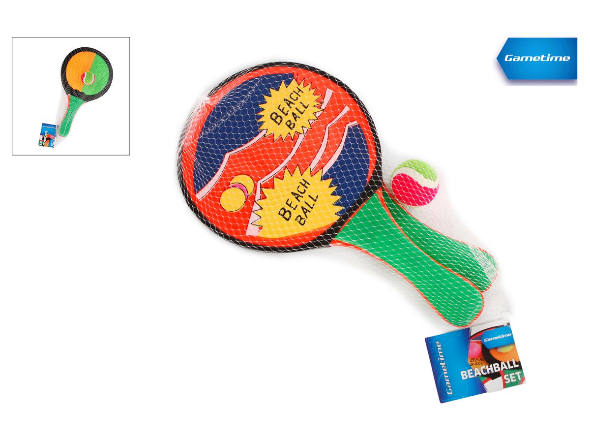 ROOST Gametime Beachballset 720101 2 Bälle 34x20cm (8713219313640)