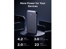 UGREEN Power Bank 20000mAh 30W 55989B Two-way Fast Charging, Grey (6941876268733)