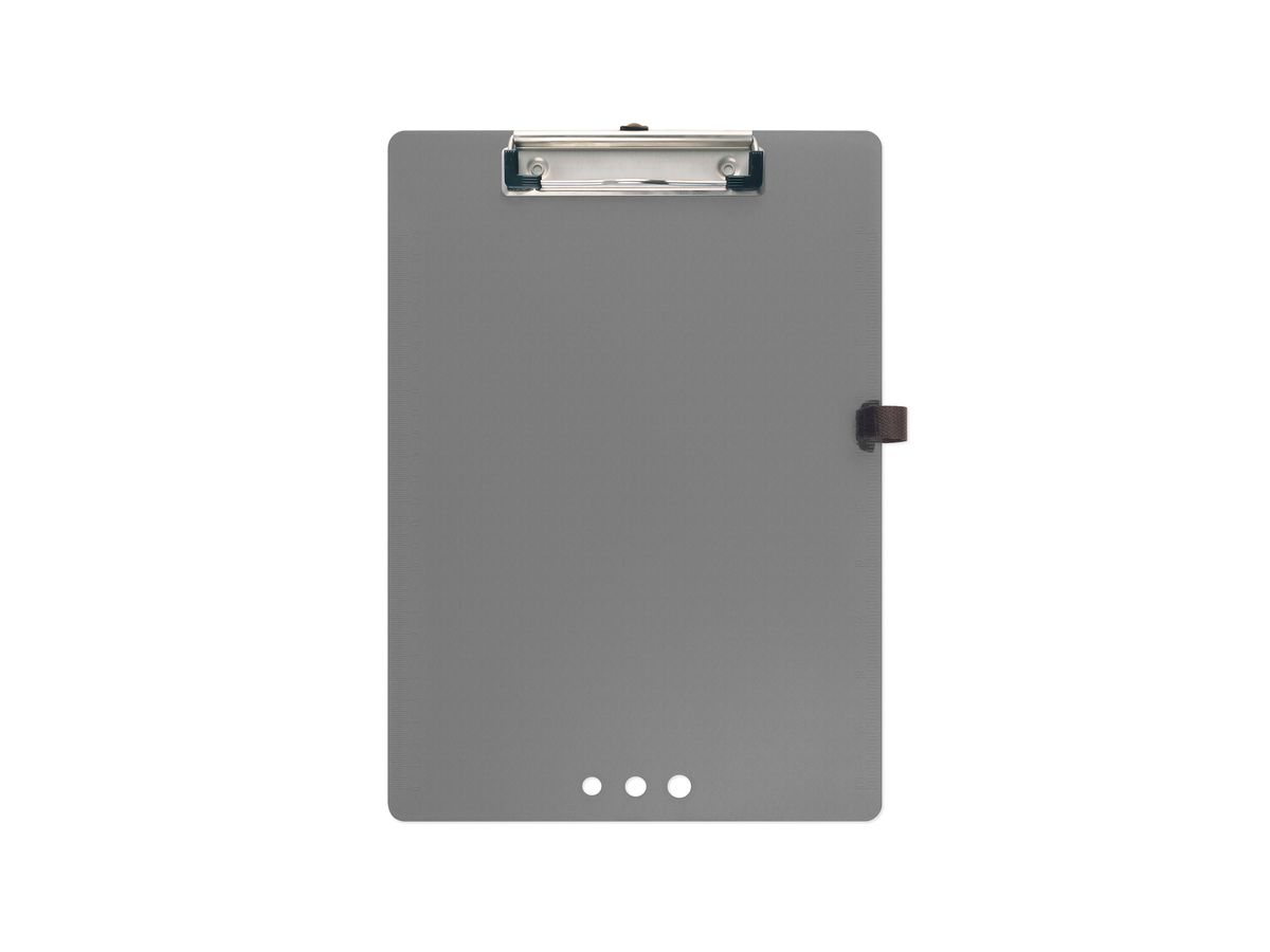 AURORA Klemmbrett A4 19011 grau Kunststoff hoch (5411028609253)