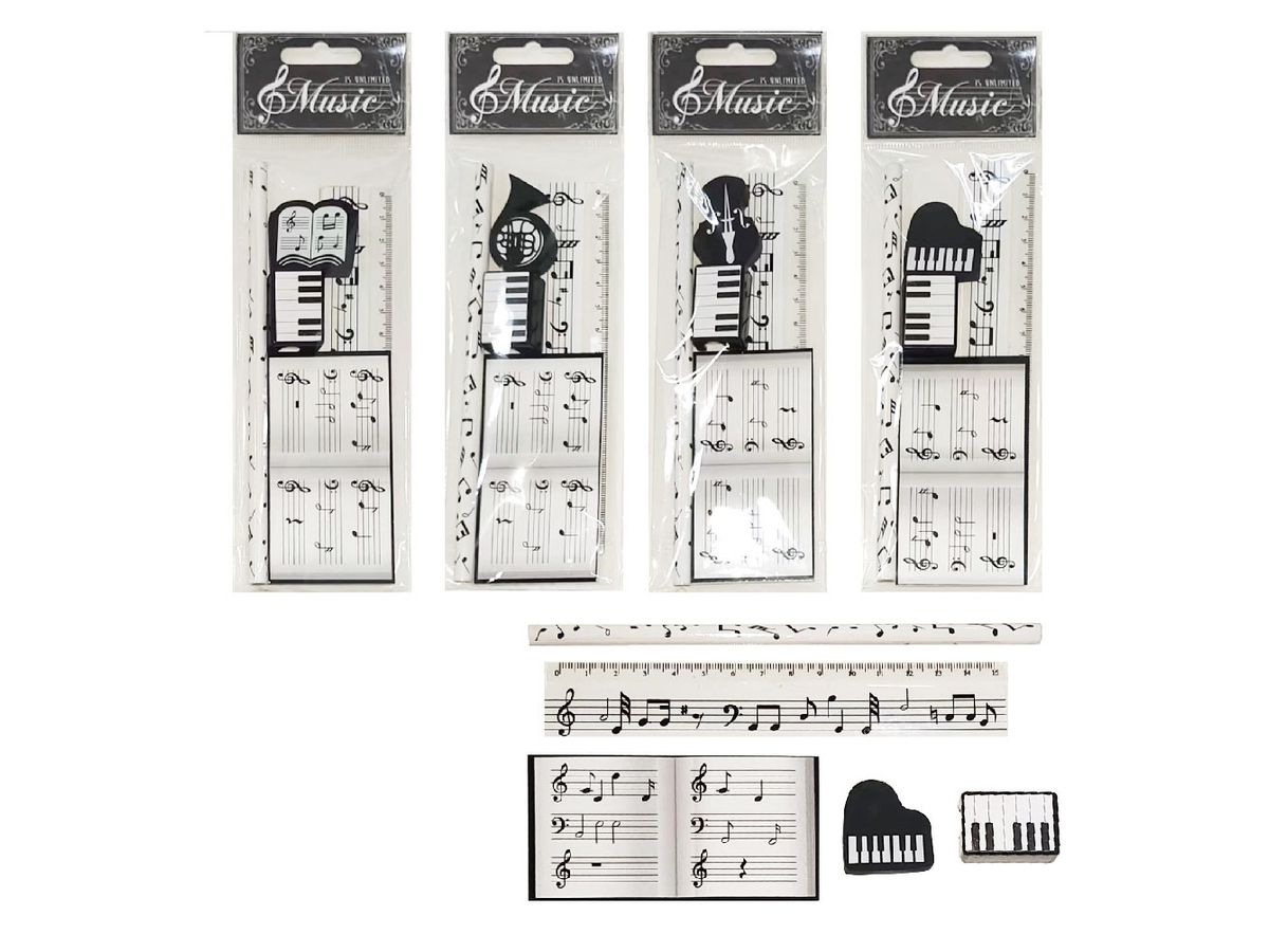 ROOST Schreibset Musical MUOPP5-001 5-teilig (7612532059932)