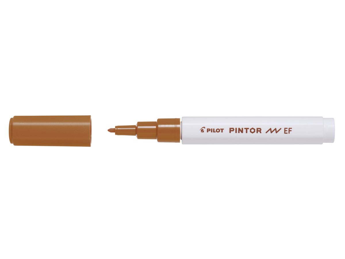 PILOT Marker Pintor 0.7mm SW-PT-EF-BN braun (4902505556548)