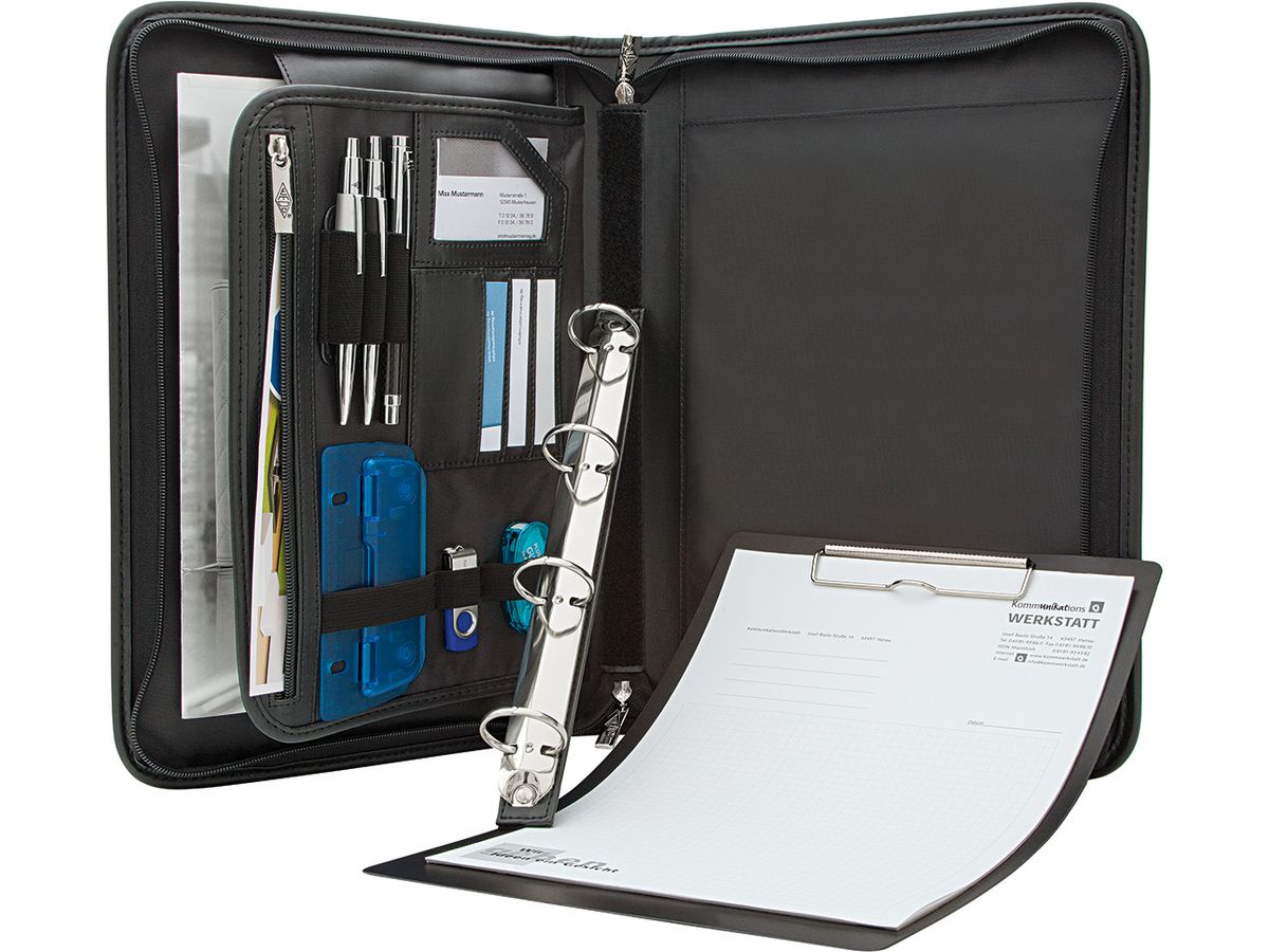 WEDO Cartella conferenza A4 585001 nero (4003801792415)