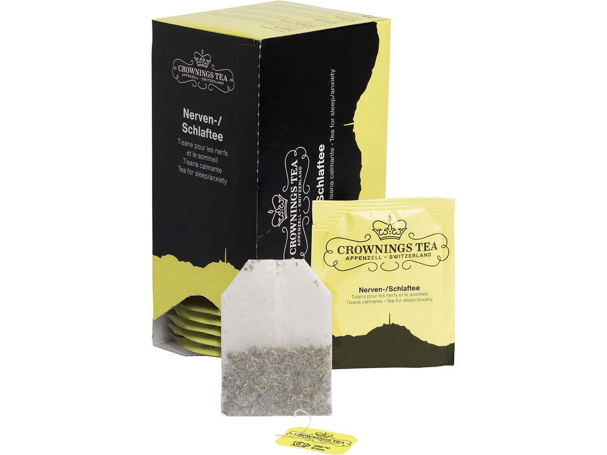 CROWNING'S Nerven-/Schlaftee 101260 Beutel 1.2g, 25 Stk. (7611259141234)