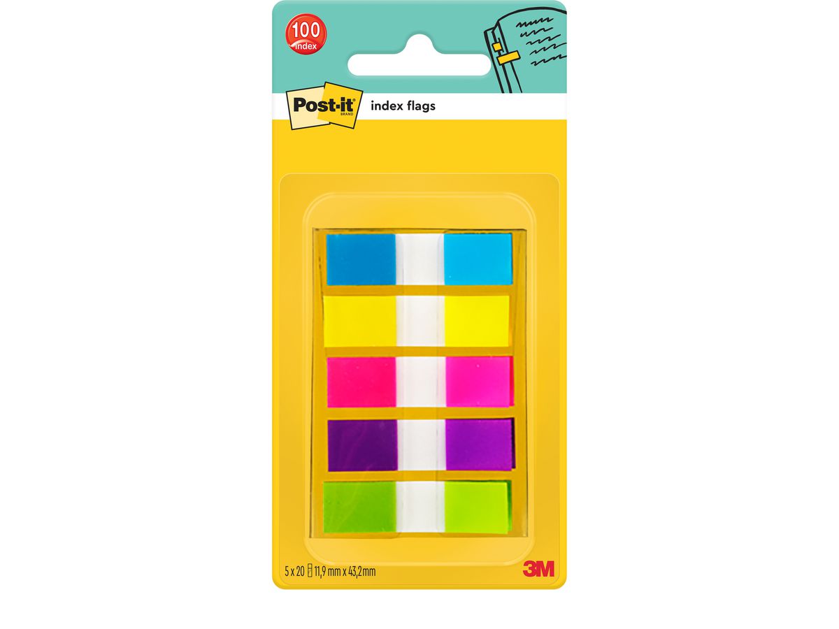 POST-IT Index 683-5CBP 5 per 3 ass. (4046719279197)