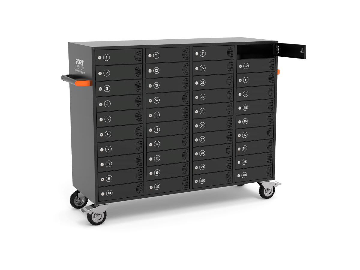 PORT Charging Cabinet Indiv.Doors 901969 40 Tablets/Notebooks (3567049019693)