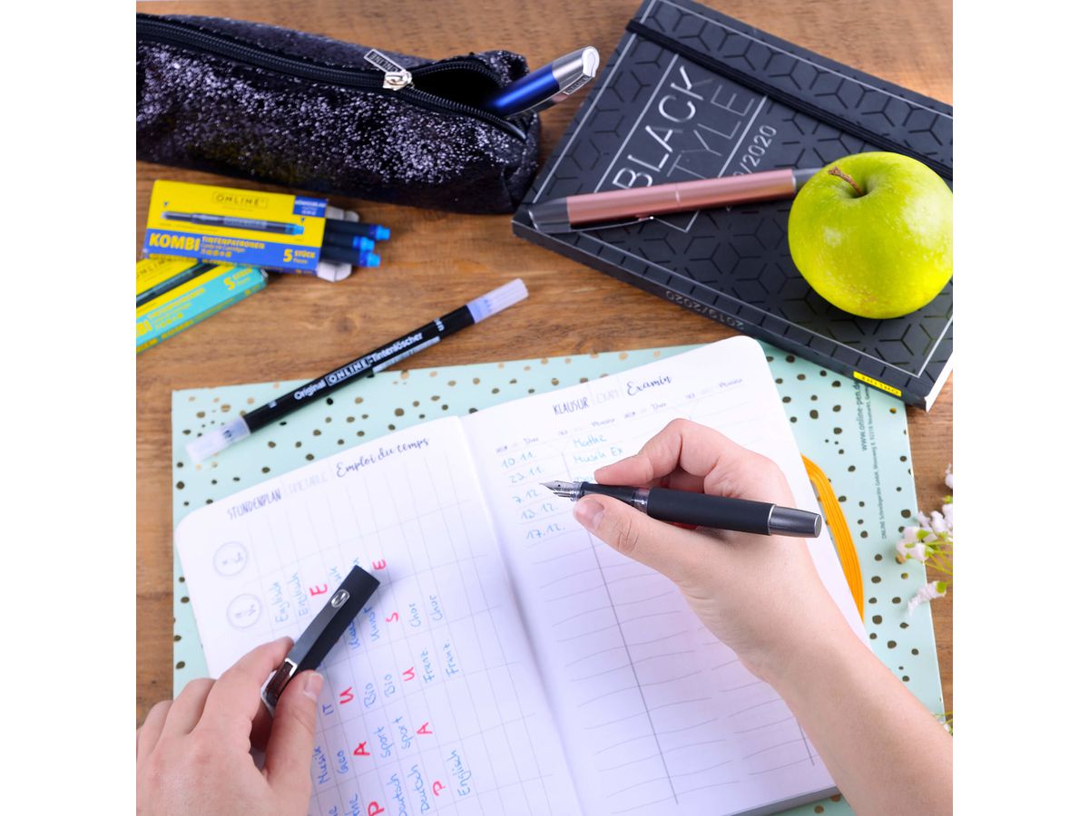 ONLINE Stylo plume Campus II M 61482/3D Gun (4014421614827)