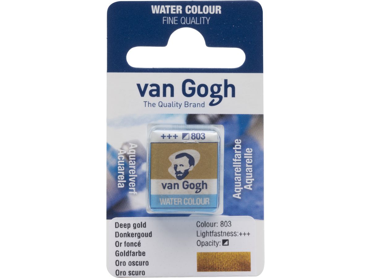 VAN GOGH Acquerello ciotola 5gr. 20868031 Oro No. 803 (8712079419592)