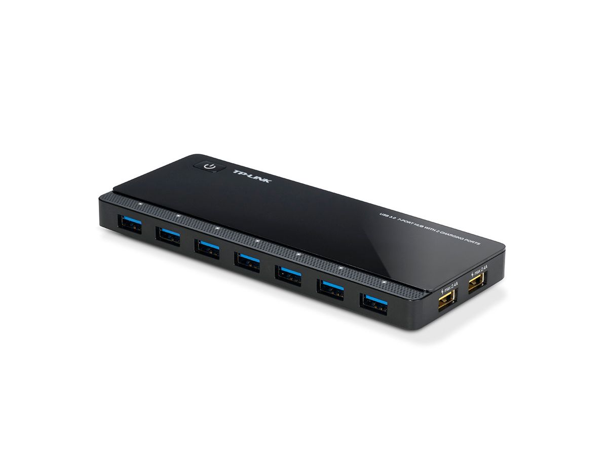 TP-LINK 7 Port USB 3.0 Hub UH720 (2.4A) 2 Ports (6935364010041)