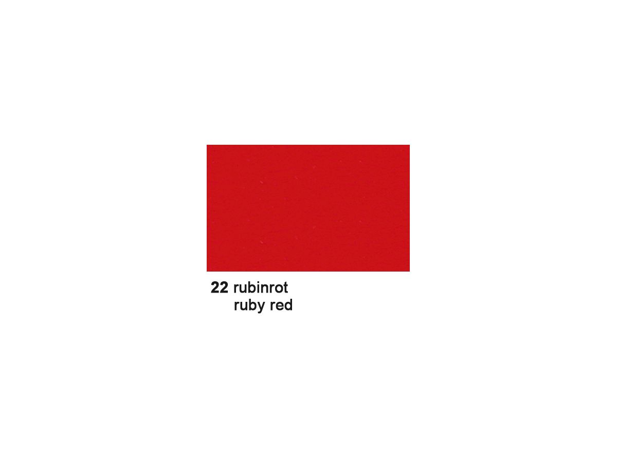 URSUS Carton photo 50x70cm 3882222 300g, rouge rubis (4008525185116)