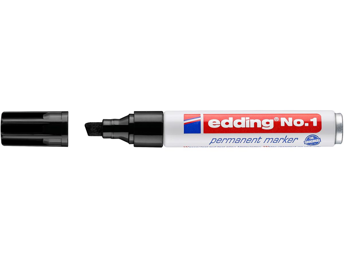 EDDING Permanent Marker No. 1 1-5mm 1-1 nero (4004764000517)