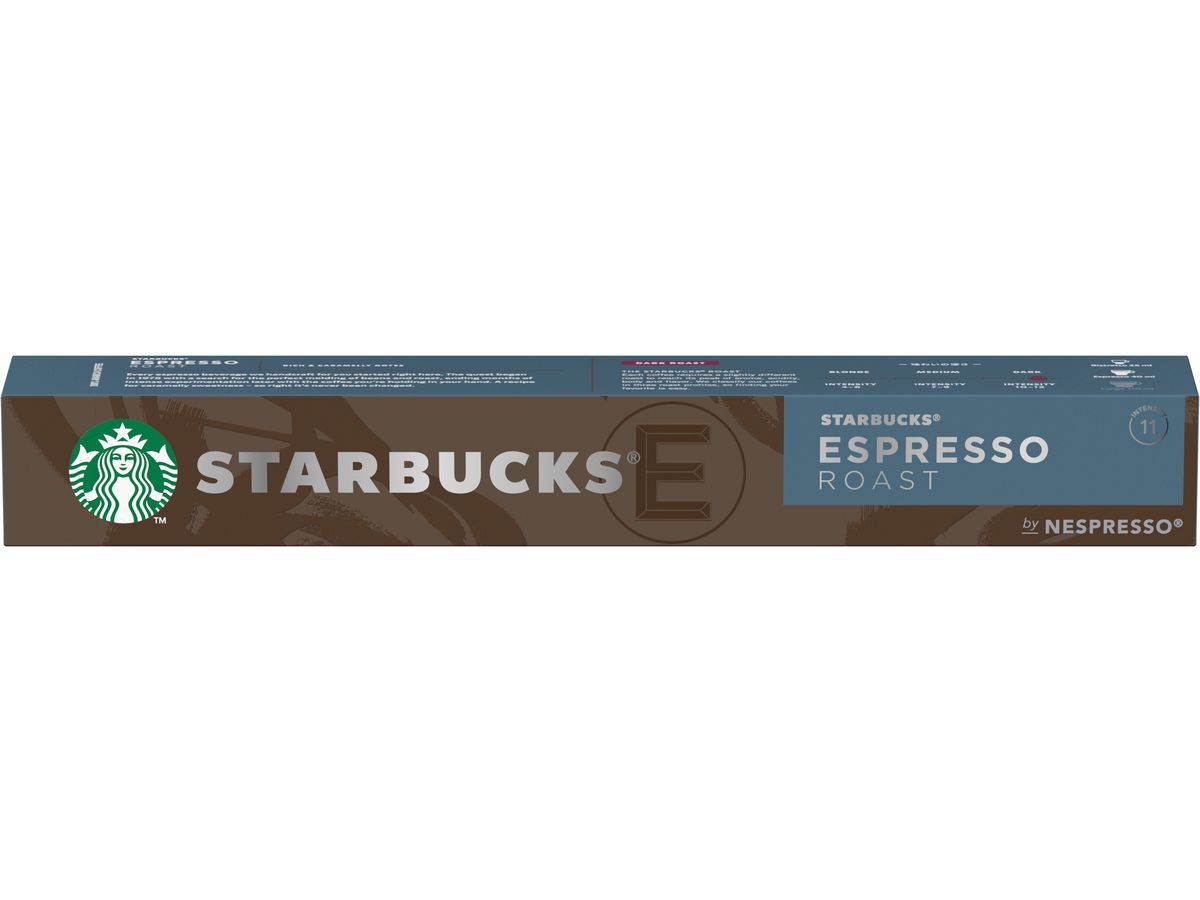 STARBUCKS Capsule di caffè 10 pz. 6220619 Espresso Roast (7630477891714)