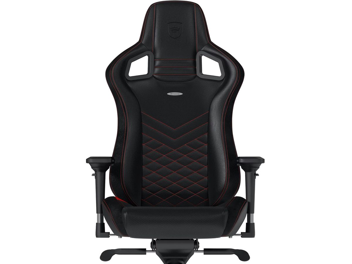 NOBLECHAIRS Chaise gaming EPIC NBL-PU-RED-002 noir/rouge (4250144800288)