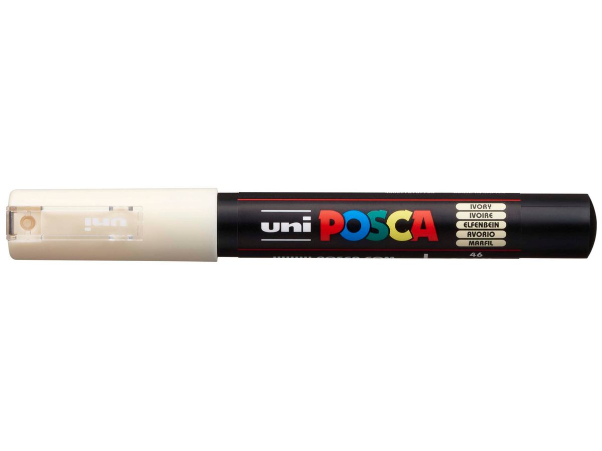 POSCA Marker 7mm PC-1M IVORY elfenbein (4902778167793)
