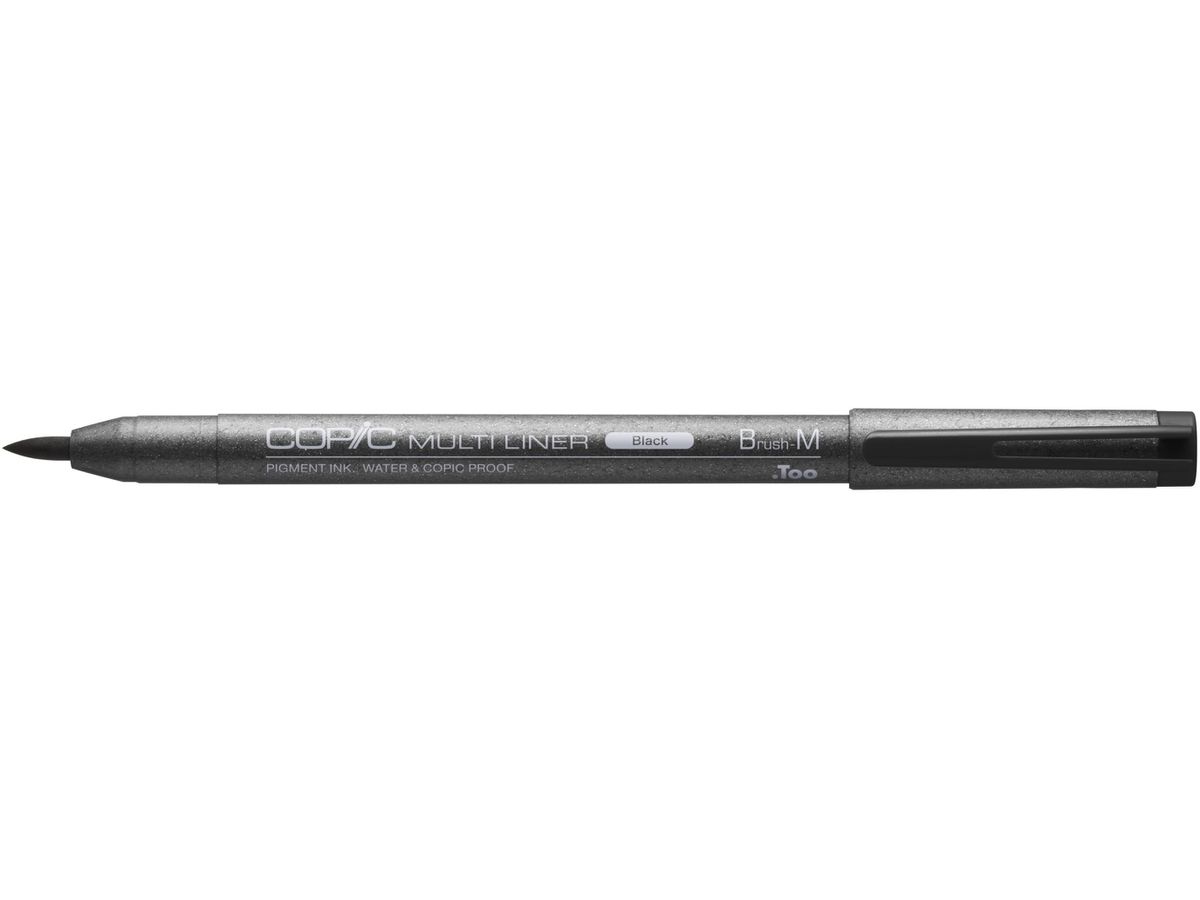 COPIC Multiliner 2207507 black Brush M (4511338022665)