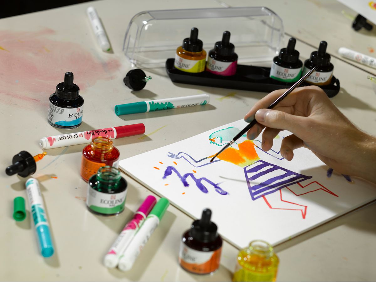 TALENS Couleur opaque Ecoline 30ml 11257281 gris chaud cl (8712079407506)