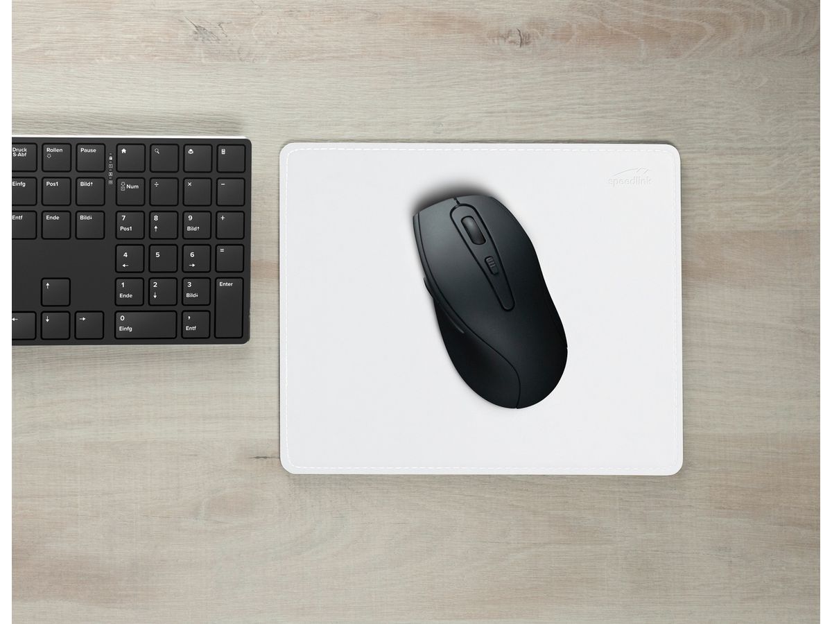SPEEDLINK Soft Touch Mousepad White SL6243LWT Notary (4027301362435)