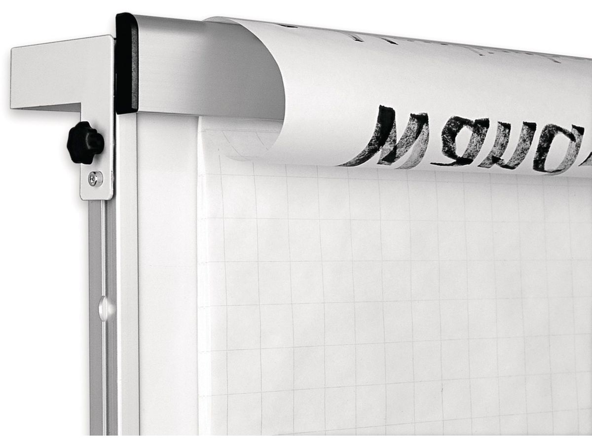 MAGNETOPLAN Wandflipchart Wand/Schiene 1246010 komp. montierbar 750x1000mm (4013695004310)