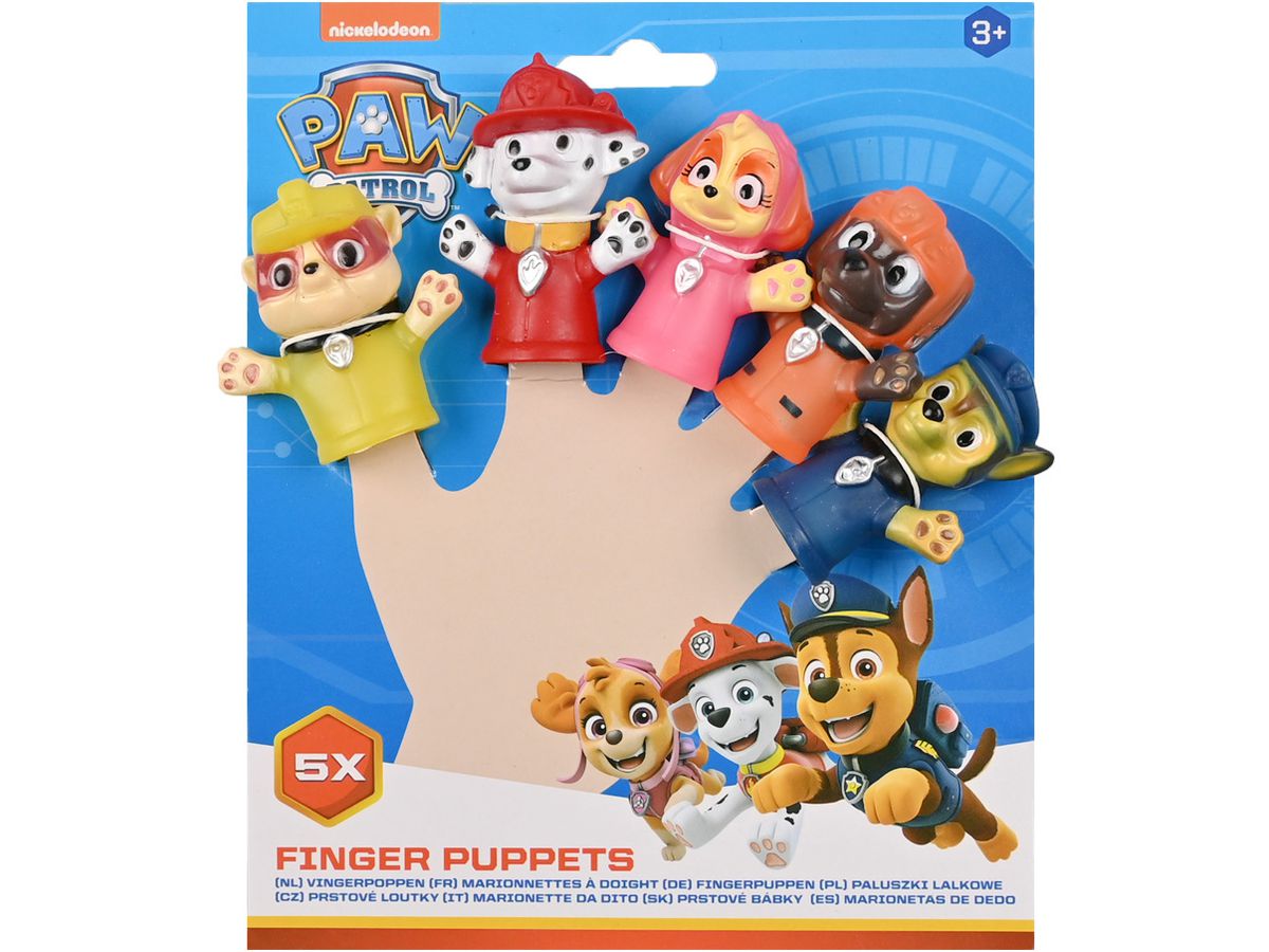 ROOST Marionnettes à doigt WHA269 Paw Patrol (8711851882692)