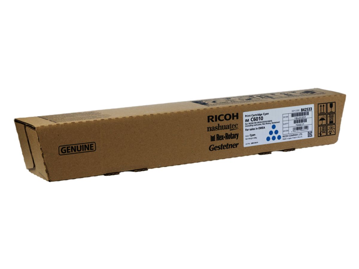 RICOH Toner cyan 842533 IM C6010/5510(A) 28'000 S. (4961311968440)