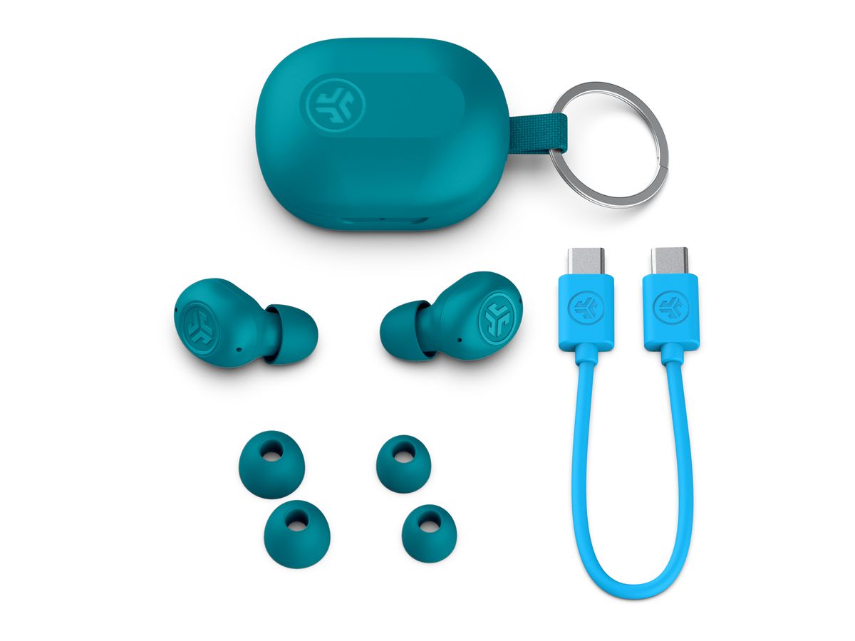 JLAB JBuds Mini True Wireless IEUEBJBMINIRAQUA124 Aqua (0810119070869)