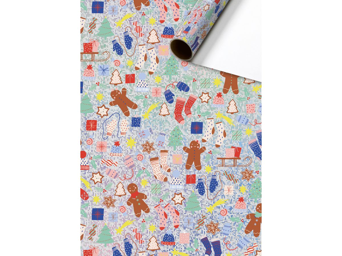 STEWO Geschenkpapier Playful Xmas 2528161299 70x300cm (7630050877883)