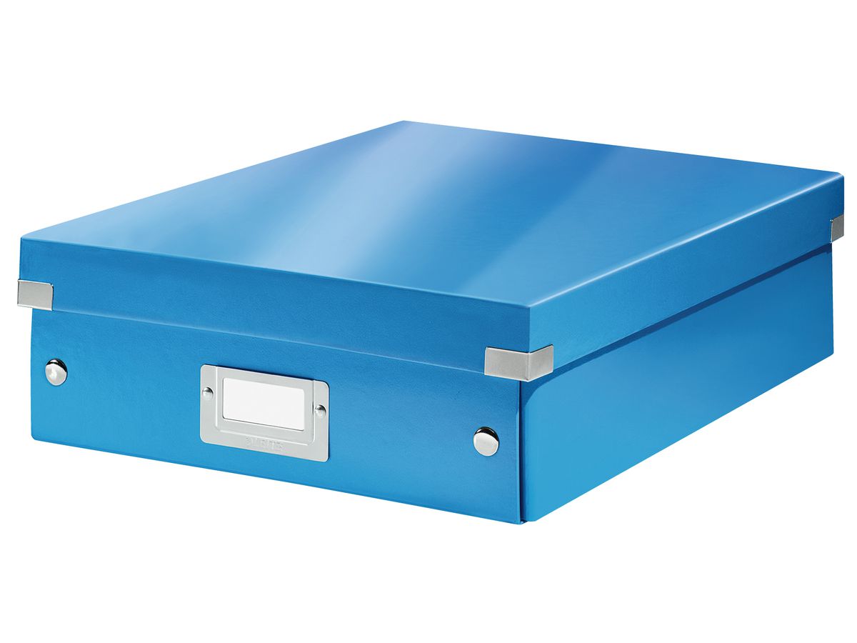 LEITZ Click&Store WOW Org.box M 60580036 blau 281x100x370mm (4002432105144)