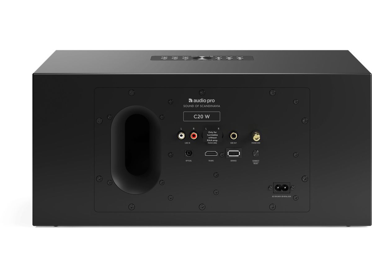 AUDIO PRO C20 W 15390 Multiroom-Speaker, Black (7330117153904)