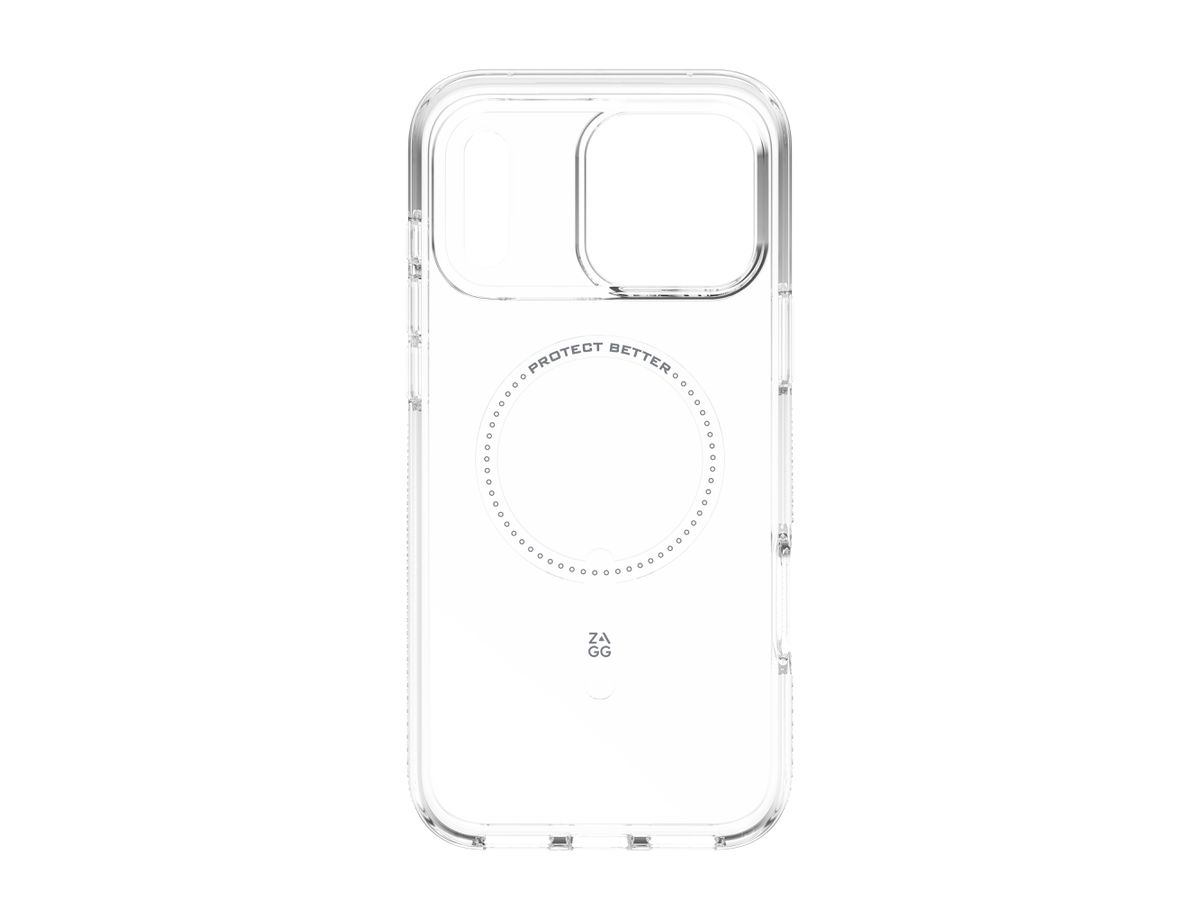 ZAGG Crystal Palace Cases Snap 702320815 iPh.17,Zion,Pro Max,Clear (0840390377579)