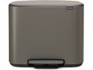 BRABANTIA Poubelle à pédale BO 121203 BO, 11/23L, noir (8710755121203)
