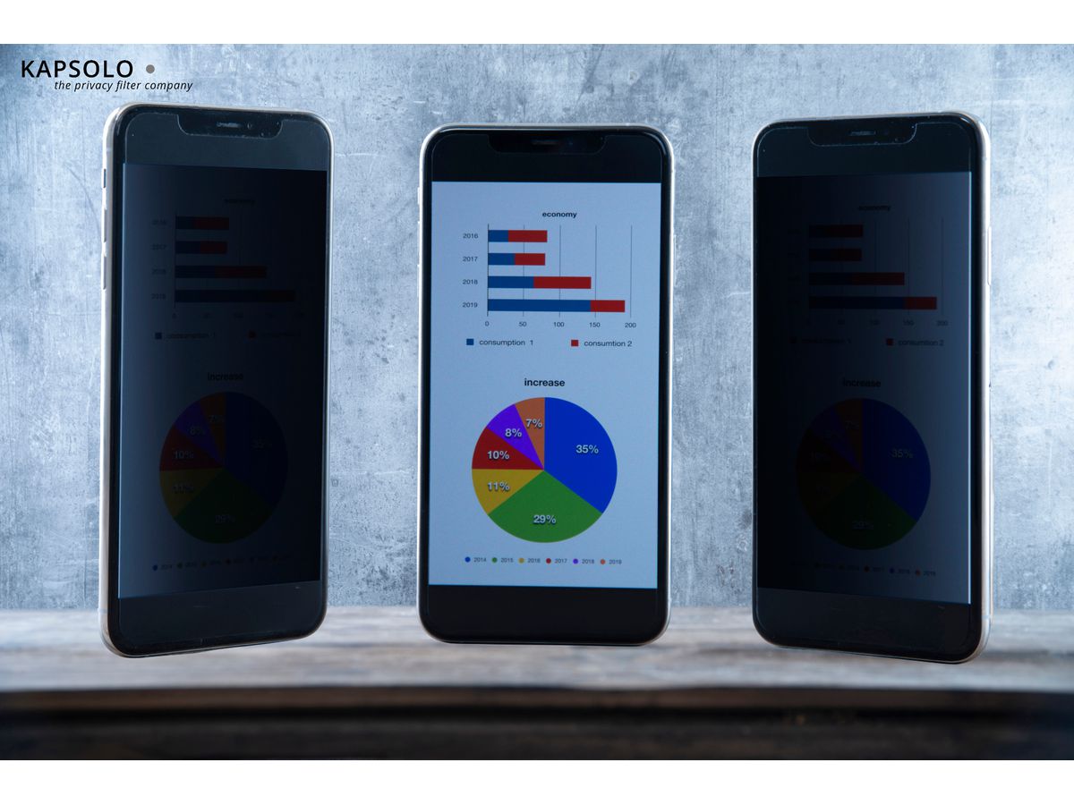 KAPSOLO Filtro privacy a 2 vie KAP12341 Apple iPhone 12 PRO (5714681060035)