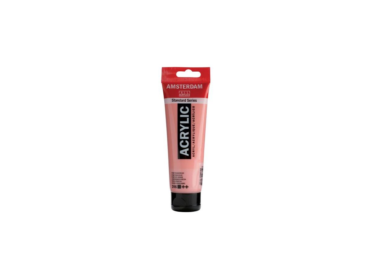 AMSTERDAM Peinture acrylique 120ml 17093162 venezian.rosa 316 (8712079268107)