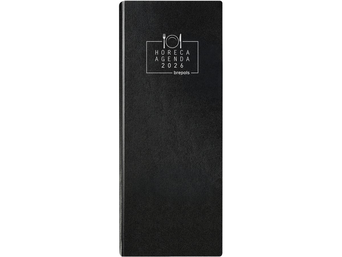 BREPOLS Agenda HORECA Lima 2026 0.104.1255 1T/2S nero 14.3x32.5cm (5412303138338)