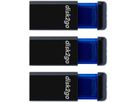 DISK2GO USB-Stick qlik edge 8GB 30006728 USB 2.0 triple pack (7640111167396)