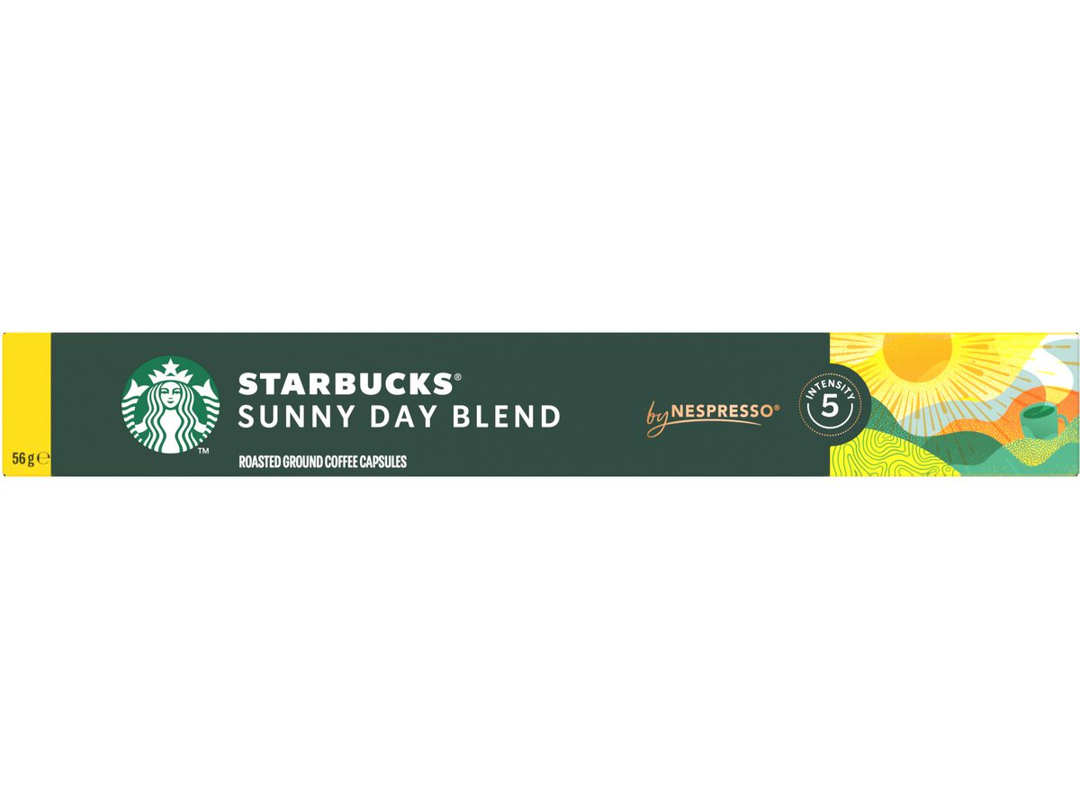 STARBUCKS Capsule di caffè 10 pz. 6220919 Sunny Day Blend (7630311507016)