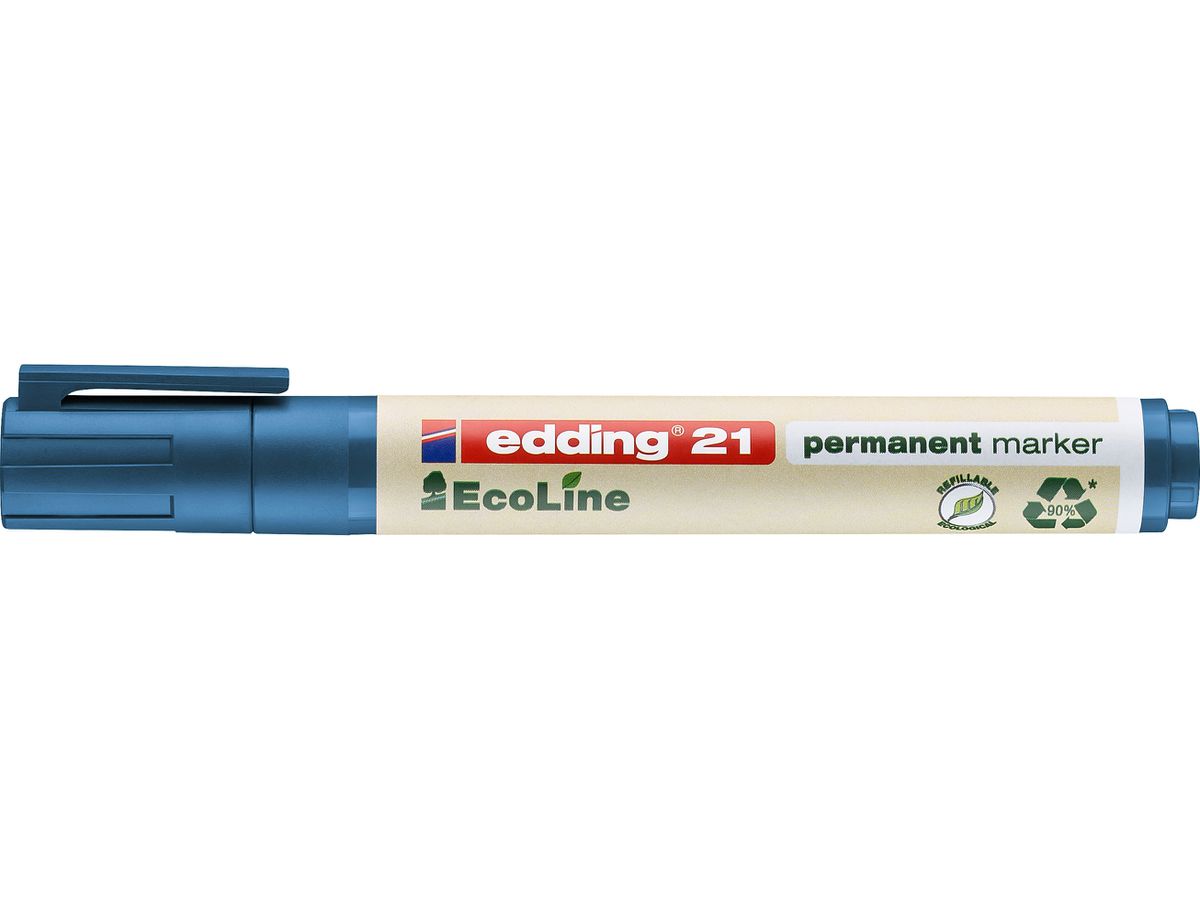 EDDING Permanent Marker 21 1.5-3mm 21-3 bleu (4004764917846)