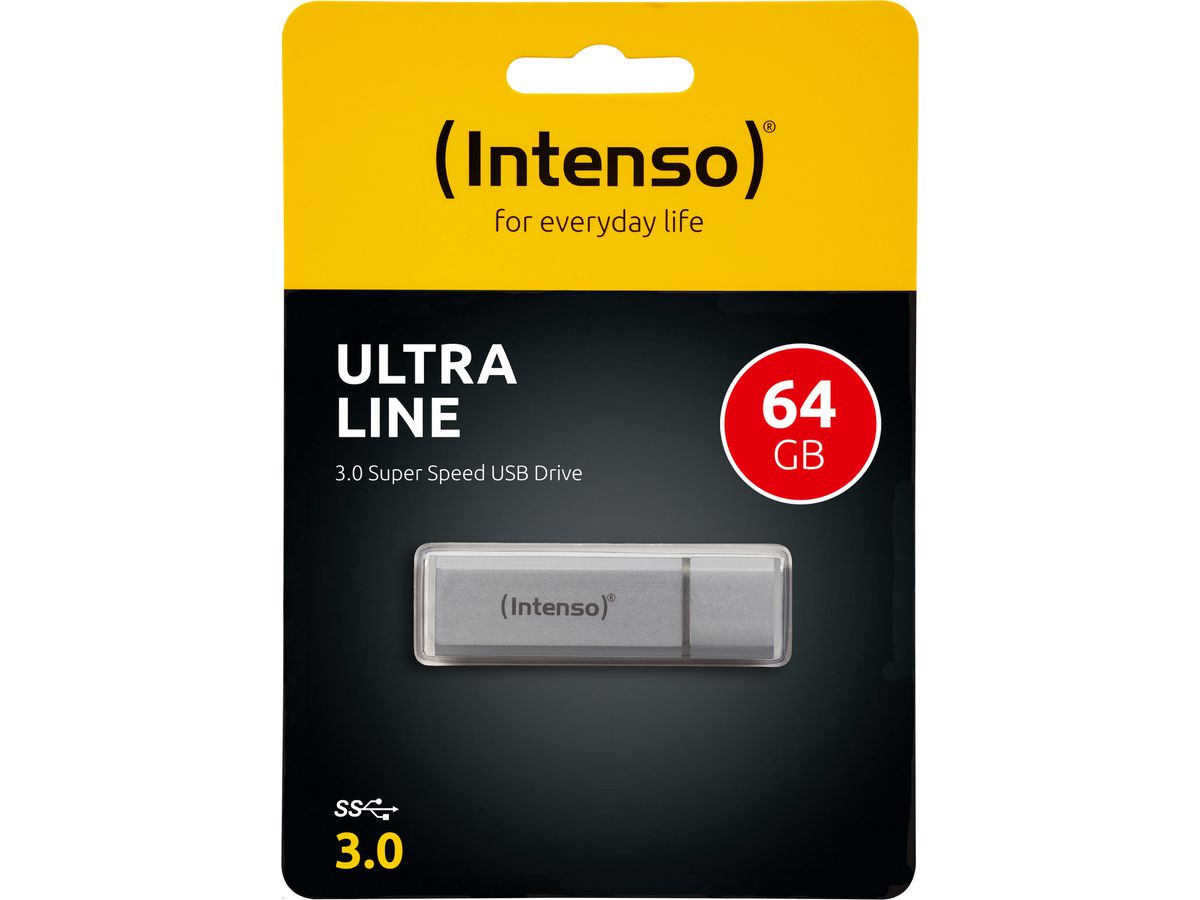 INTENSO USB-Stick Ultra Line 64GB 3531490 USB 3.0 (4034303016532)