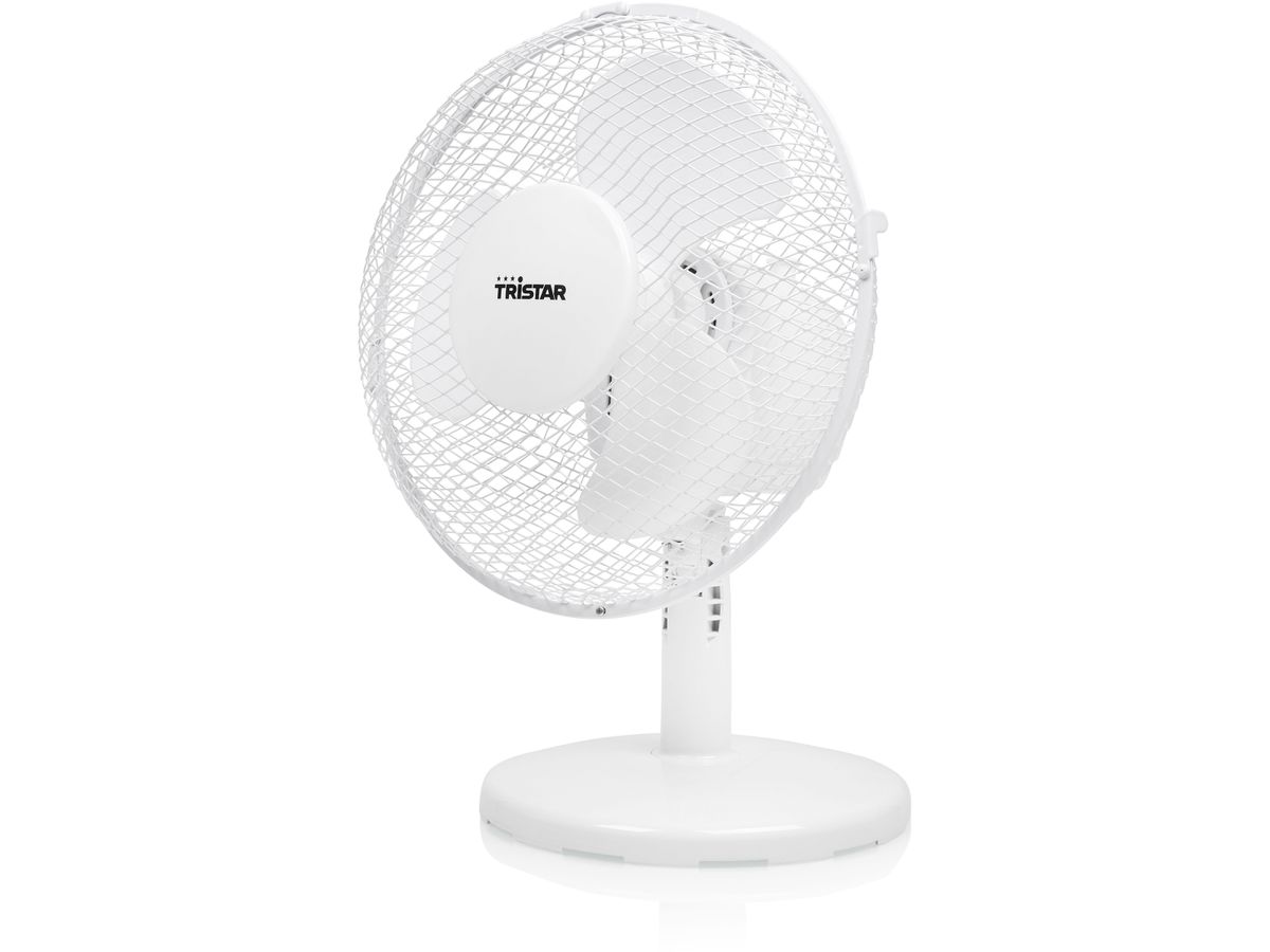 TRISTAR Ventilatore da tavolo 23cm VE-5721 bianco (8712836979970)