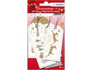 HERMA Etiquettes cadeaux Noël 15273 blanc or 6 pcs. (4008705152730)