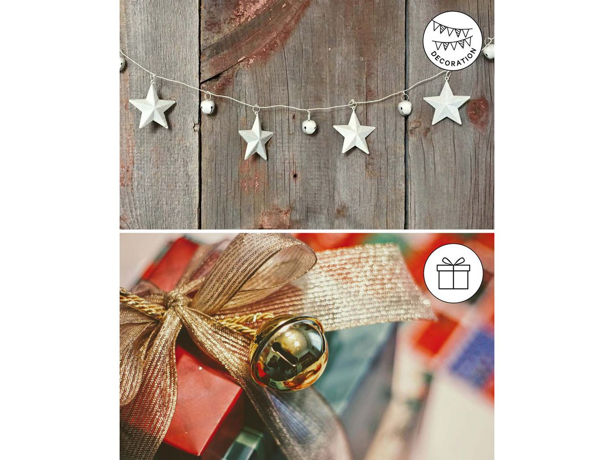 I AM CREATIVE Glöckchen 11mm 1521.11 gold, mit Öse 10 Stück (7613194208850)