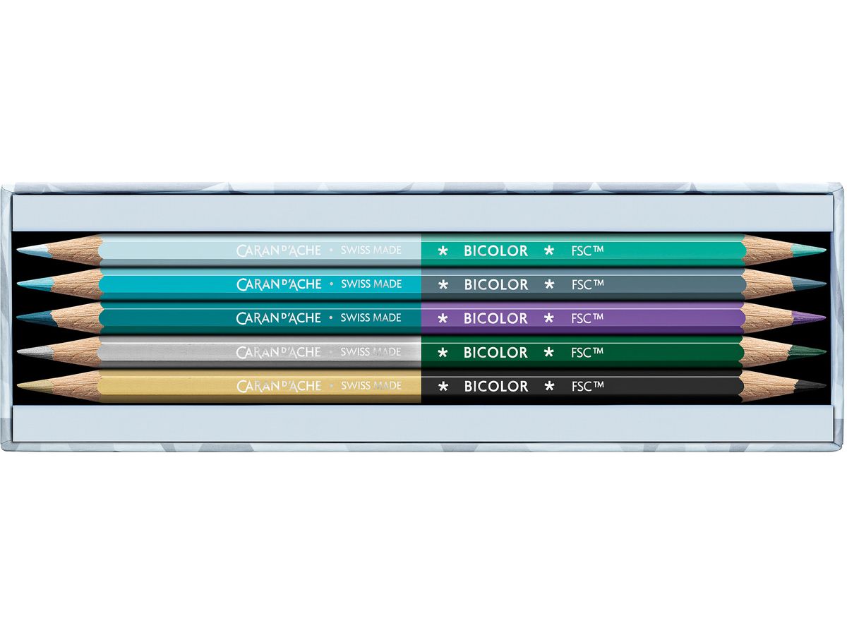 CARAN D'ACHE Farbstifte Alpine Frost CC0999.025 10 Stück (7630002360906)