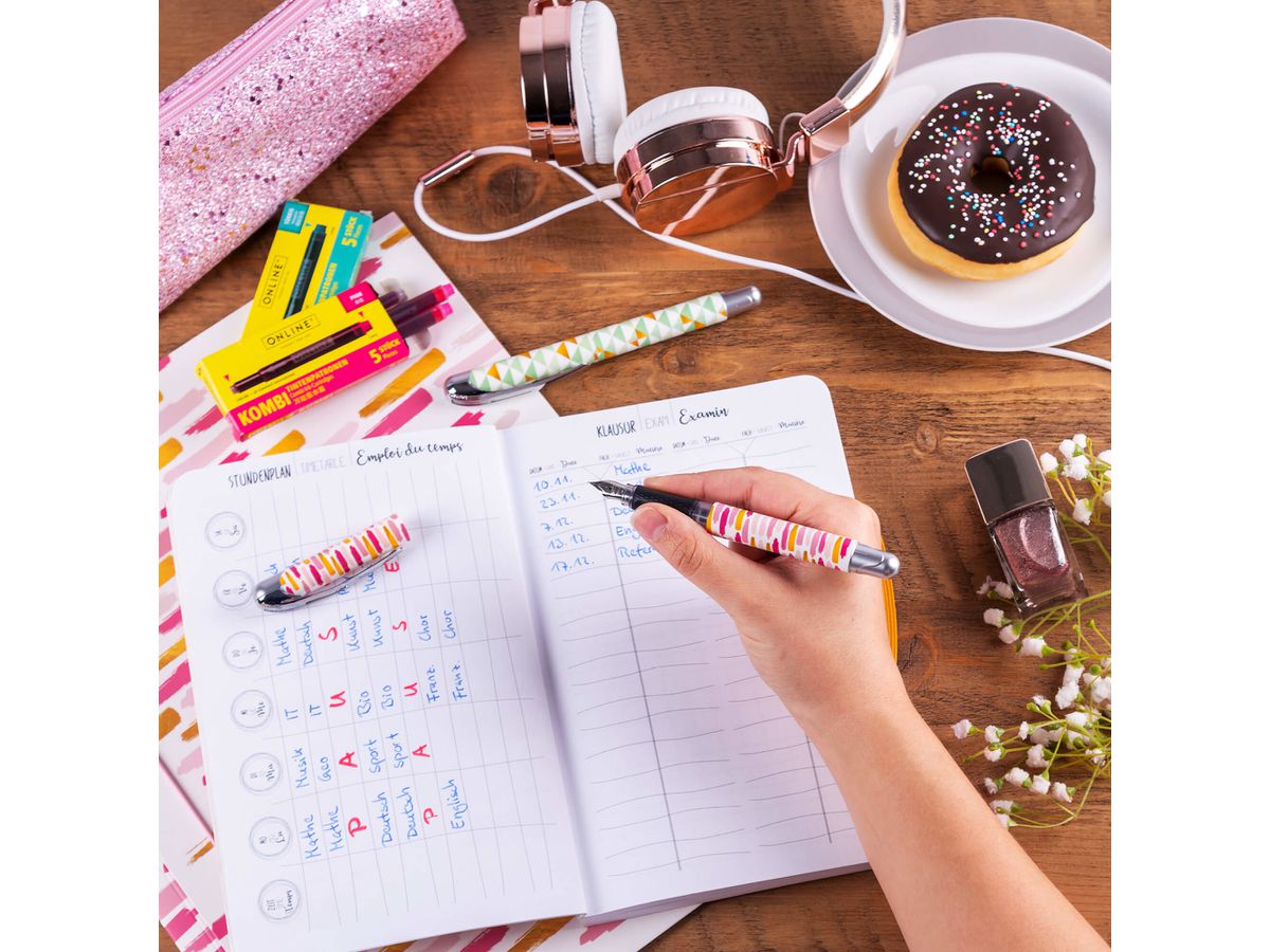 ONLINE Penna stilo. College M 12564/3D Metallic Stone (4014421125644)