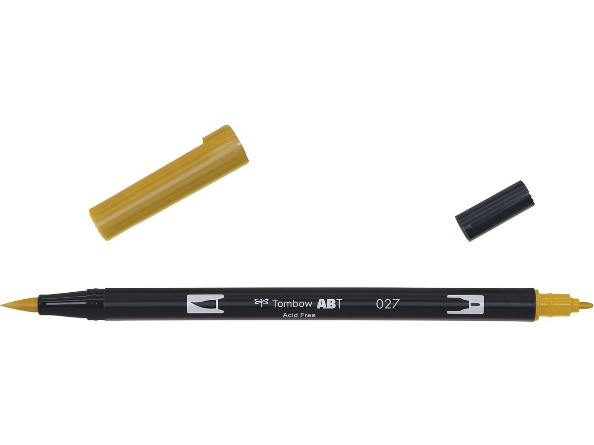 TOMBOW Dual Brush Pen ABT 027 ocra scuro (4901991901146)