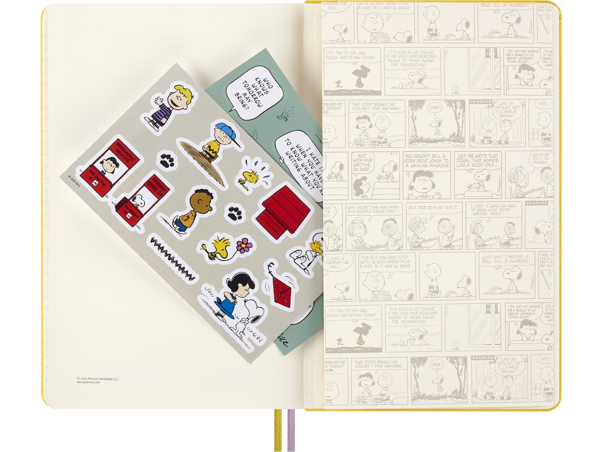 MOLESKINE Carnet Peanuts Patty L/A5 999277123 ligné, orange (8056999277123)