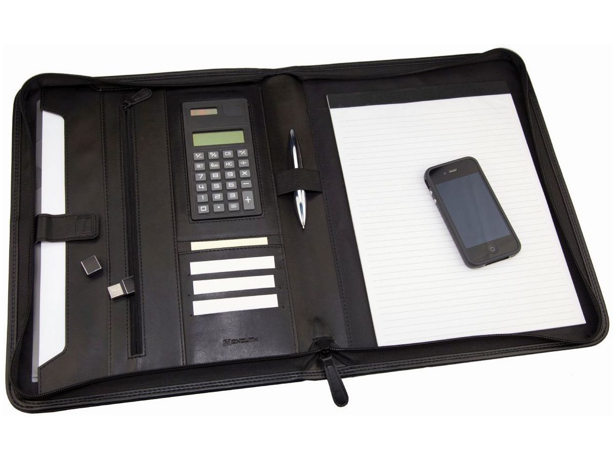 MONOLITH Schreibmappe 2000002881 A4 mit Taschenrechner (5016469288113)