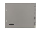 NOVOOO Registro PP grigio 1/2 alto 40962 grigio A-Z 20pzi. (9010729032115)